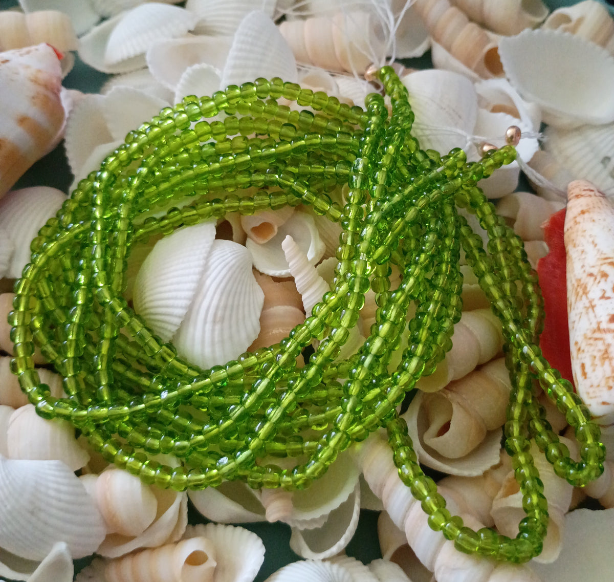 PERIDOT waistbead