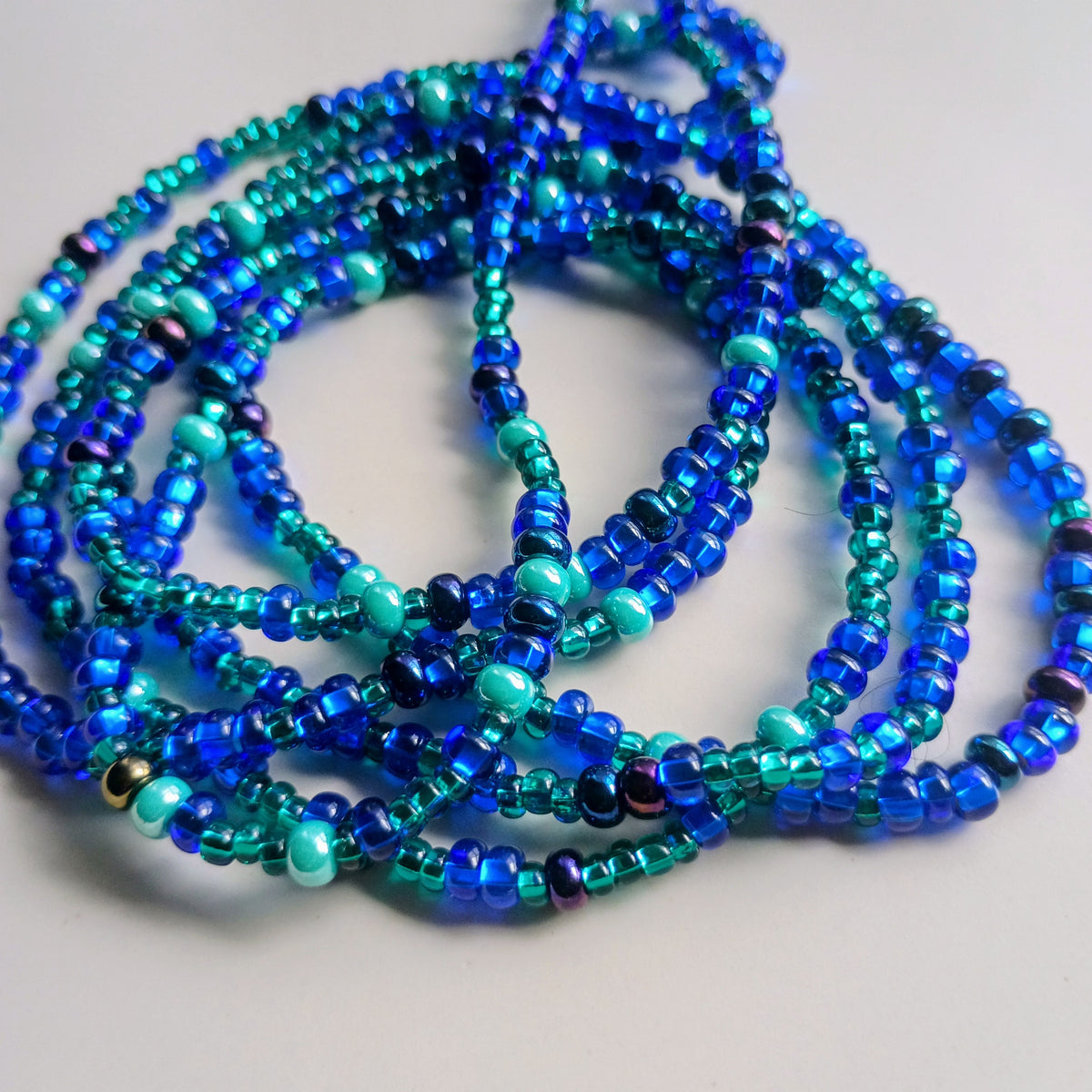 PEACOCK waistbead