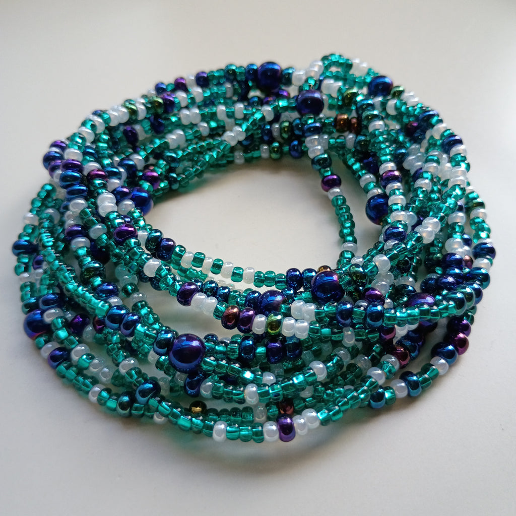 AURORA BOREALIS waistbead