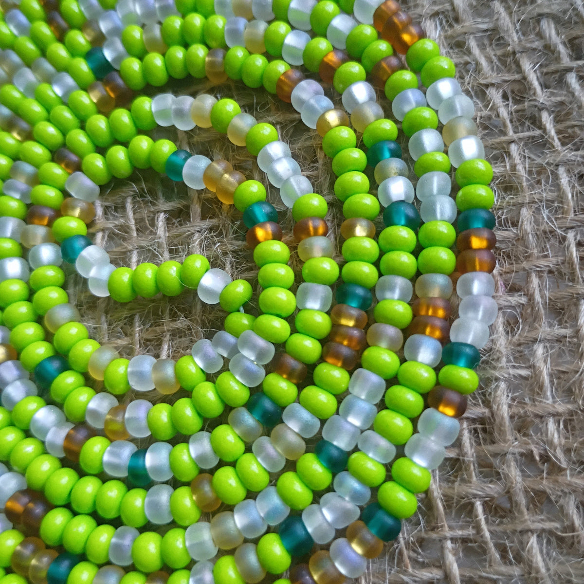CARAMEL APPLE waistbead
