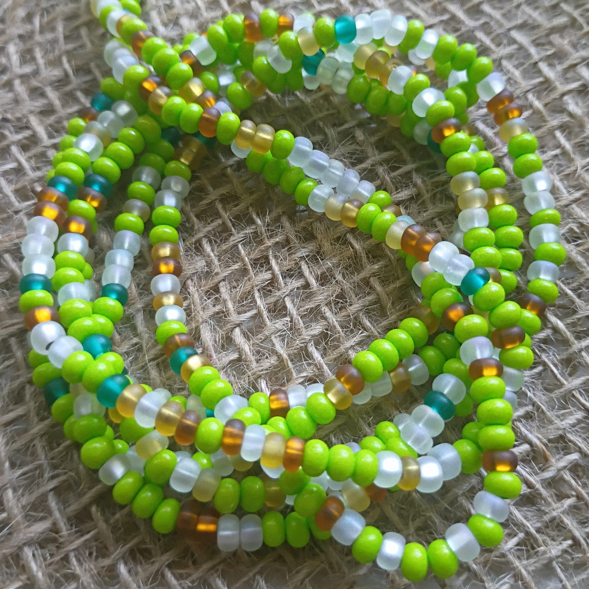 CARAMEL APPLE waistbead