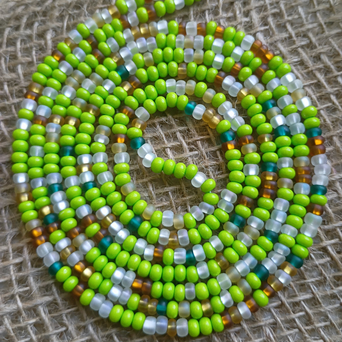 CARAMEL APPLE waistbead