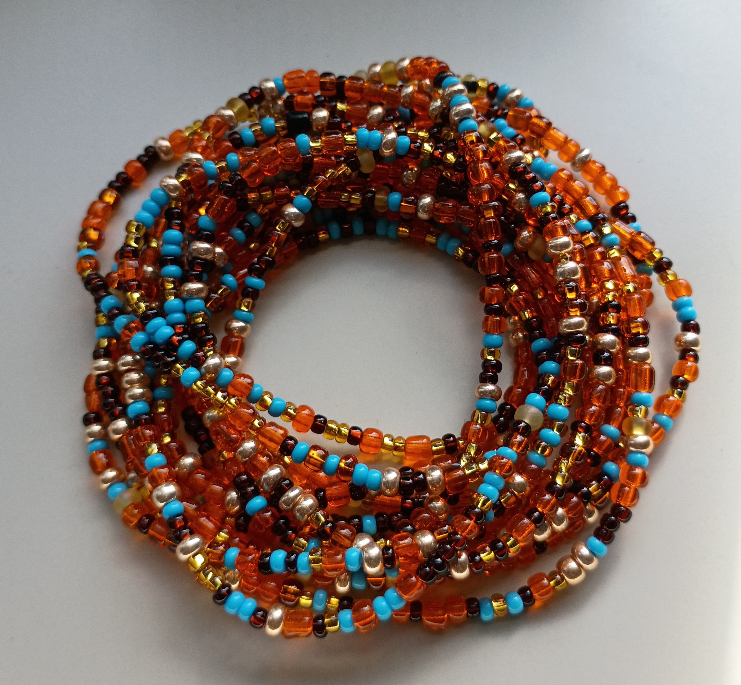 WARM SUNSET waistbead