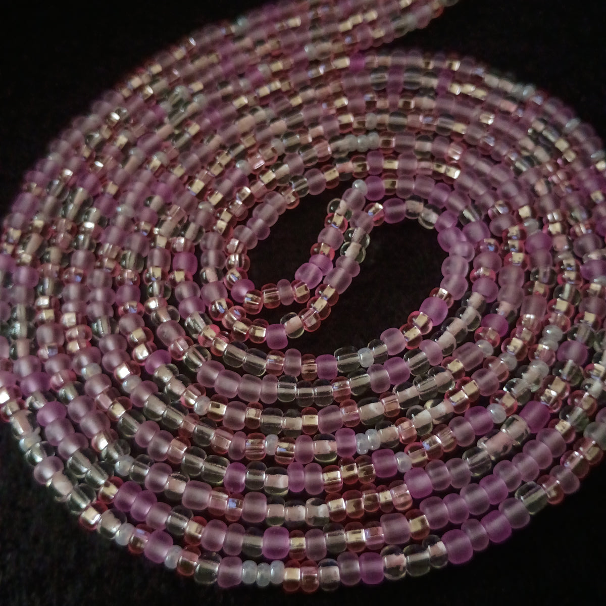 ICED DAHLIA waistbead