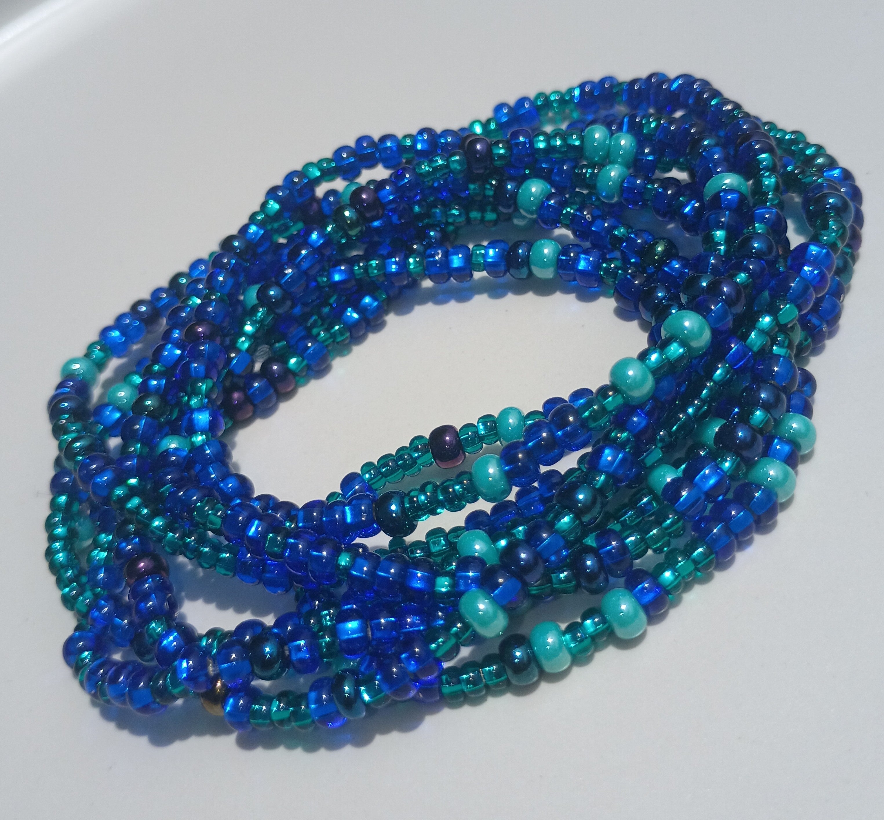 PEACOCK waistbead