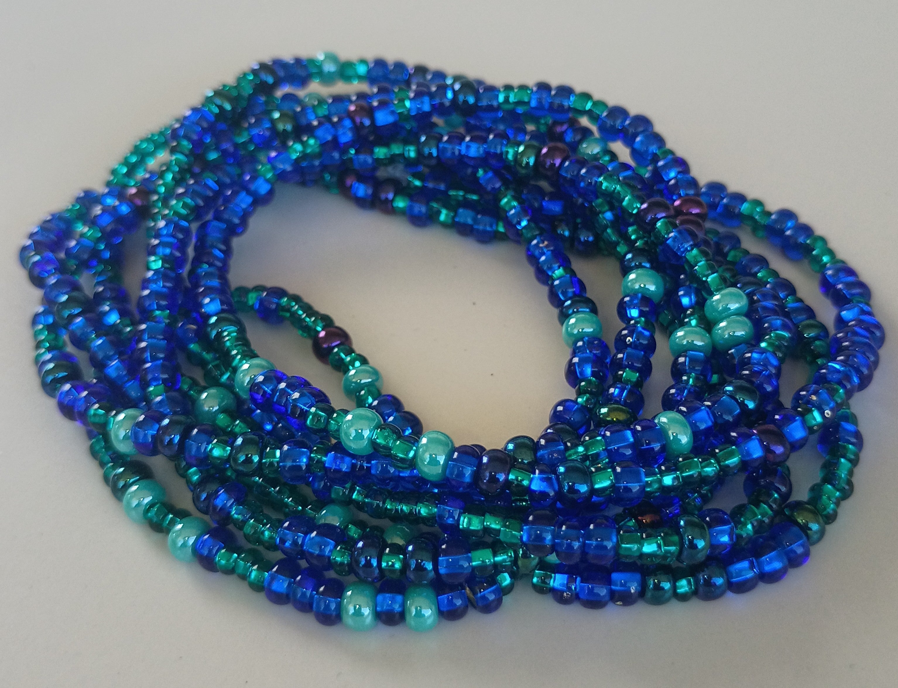 PEACOCK waistbead