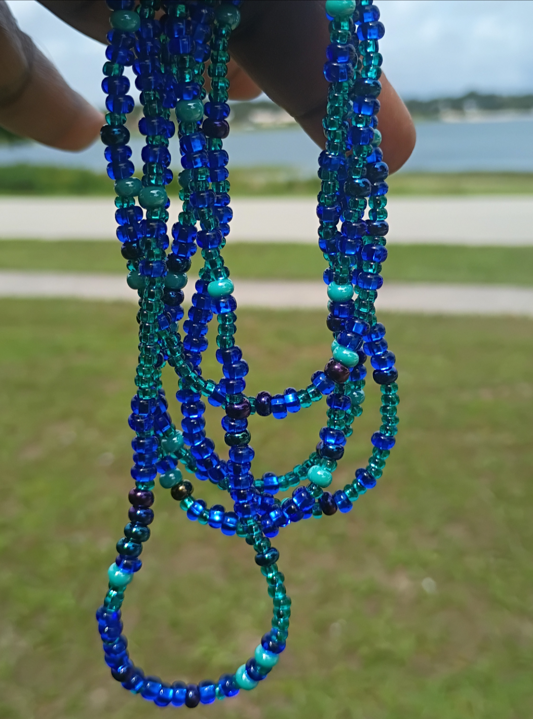 PEACOCK waistbead