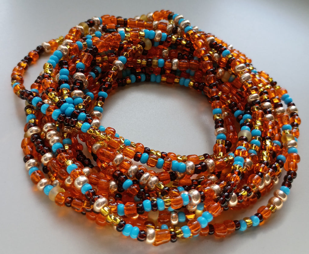 WARM SUNSET waistbead