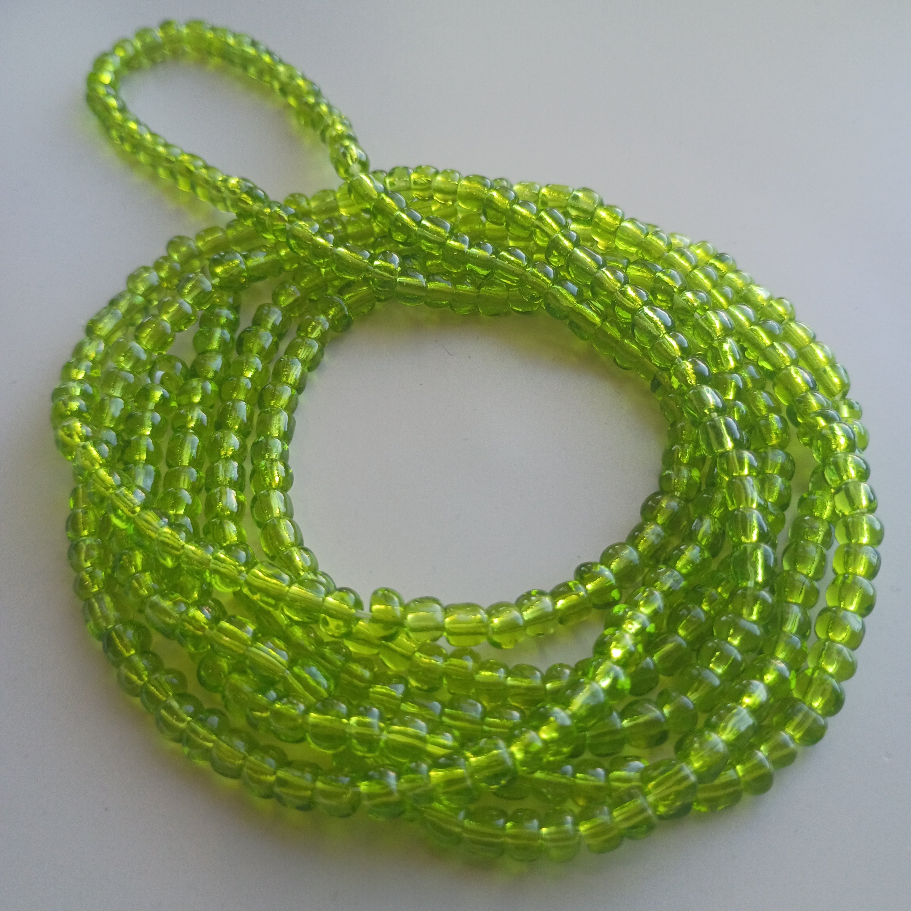 PERIDOT waistbead