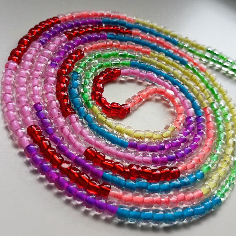 OVER THE RAINBOW waistbead