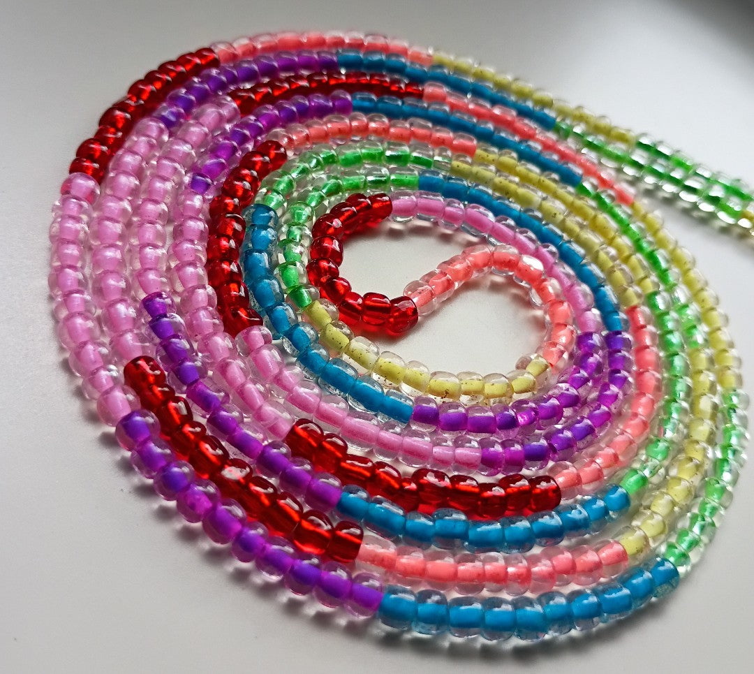 OVER THE RAINBOW waistbead